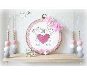 Stickserie - Stichfräulein LIEBE